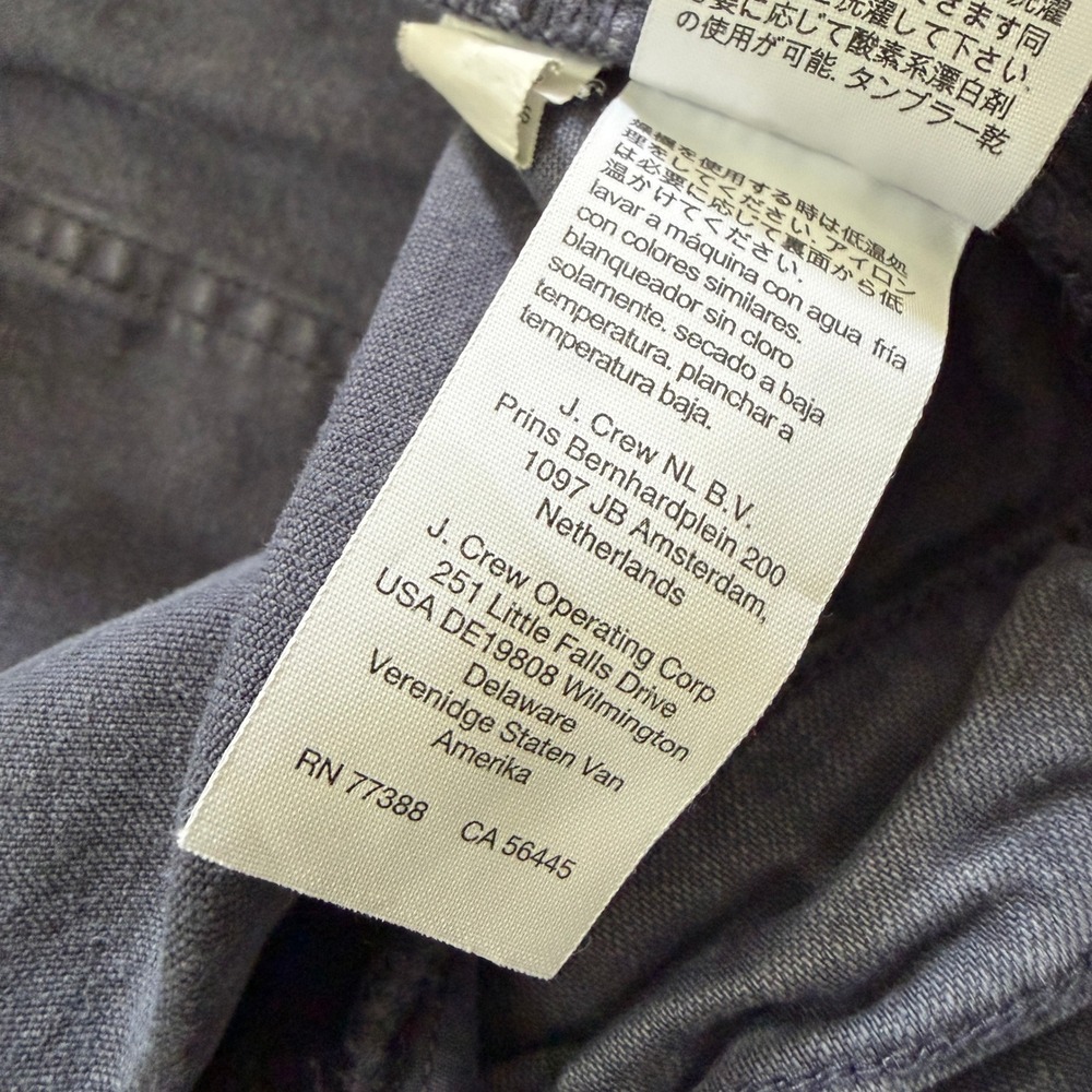 Madewell Emmett Wide Leg Crop Pants Women's Size 28 Gray High Rise Casual - Picture 7 of 10